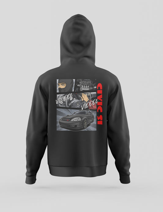 “VTEC Vision” EM1 Civic Si Hoodie (3 Entries)