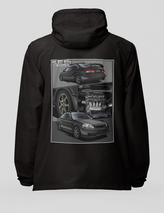 "Cartune Style" EM1 Civic Si Windbreaker (4 Entries)